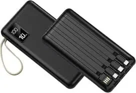 EGOBOO Dynamic Power Bank 10000mAh Black
